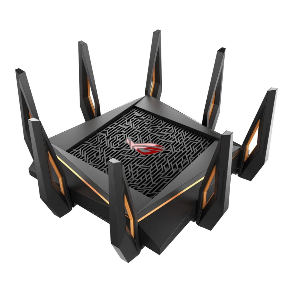 ROUTER ASUS ROG RAPTURE GT-AX11000 - AX11000 TRI BAND WI-FI 6 (802.11AX) GAMING ROUTER