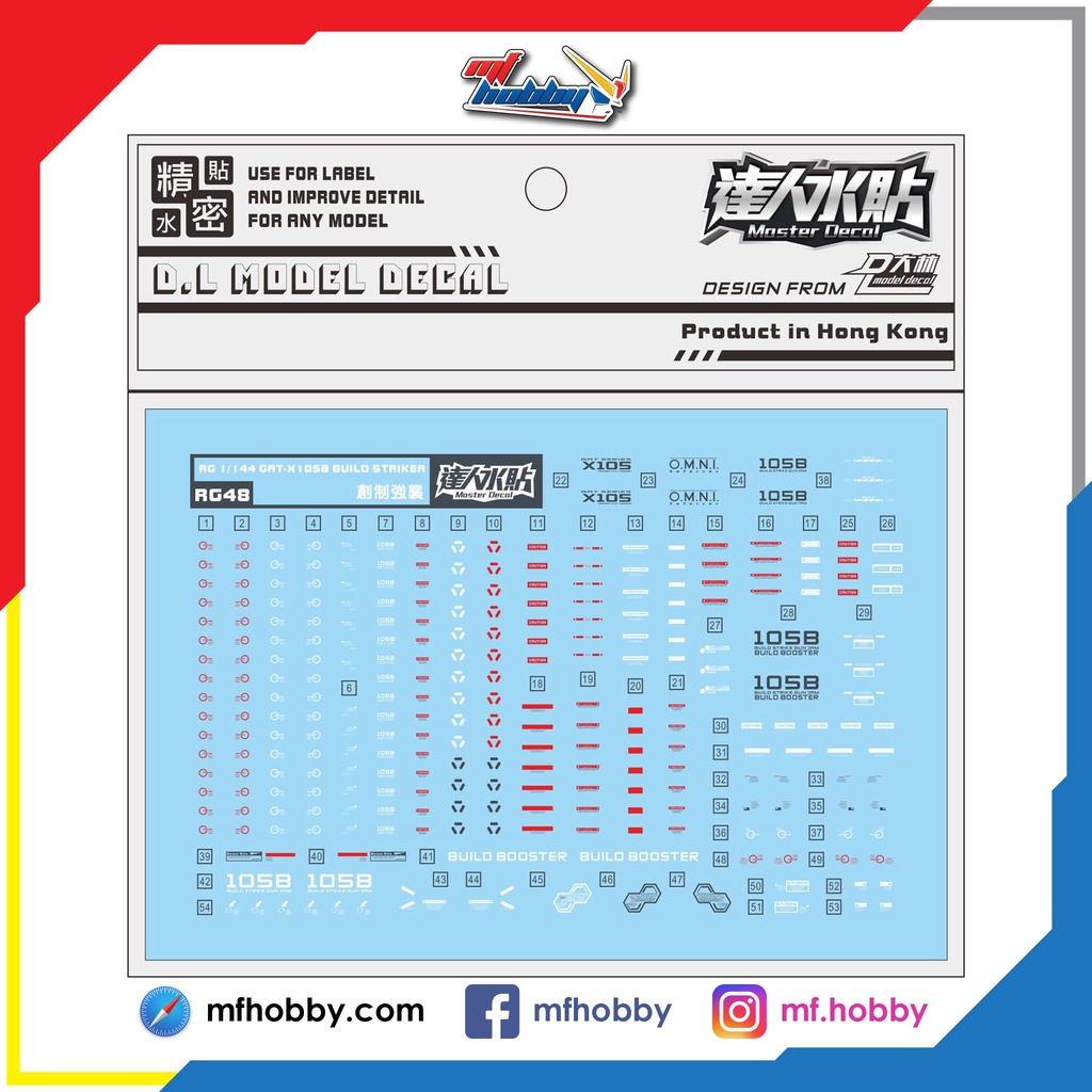 DL Dalin - RG48 - RG Build Strike Gundam Full Package