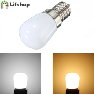 หลอดไฟสปอตไลท์ LED E14 E12 220V สีขาวอบอุ่น ขนาดเล็ก สําหรับตู้เย็น