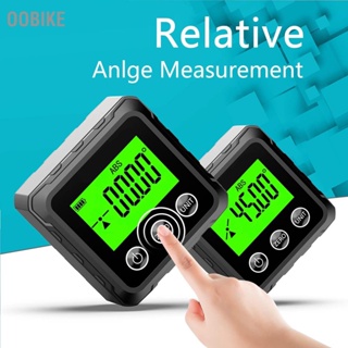 OObike Digital Angle Finder Mini LCD Level Gauge Protractor Inclinometer เครื่องมือวัดพร้อมฐานแม่เหล็ก