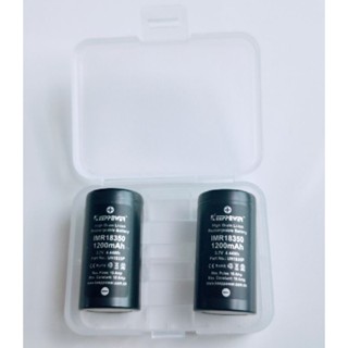 ไฟฉาย ถ่านชาร์จ Keeppower IMR 18350 3.7V 1200 mAh(new version)