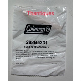 ไฟฉาย ชุดหลักล่าง ตะเกีบง Coleman Feed Tube ตะเกียงสำหรับ 286 288 286a 200B / 290 295 North Star ของแท้ USA