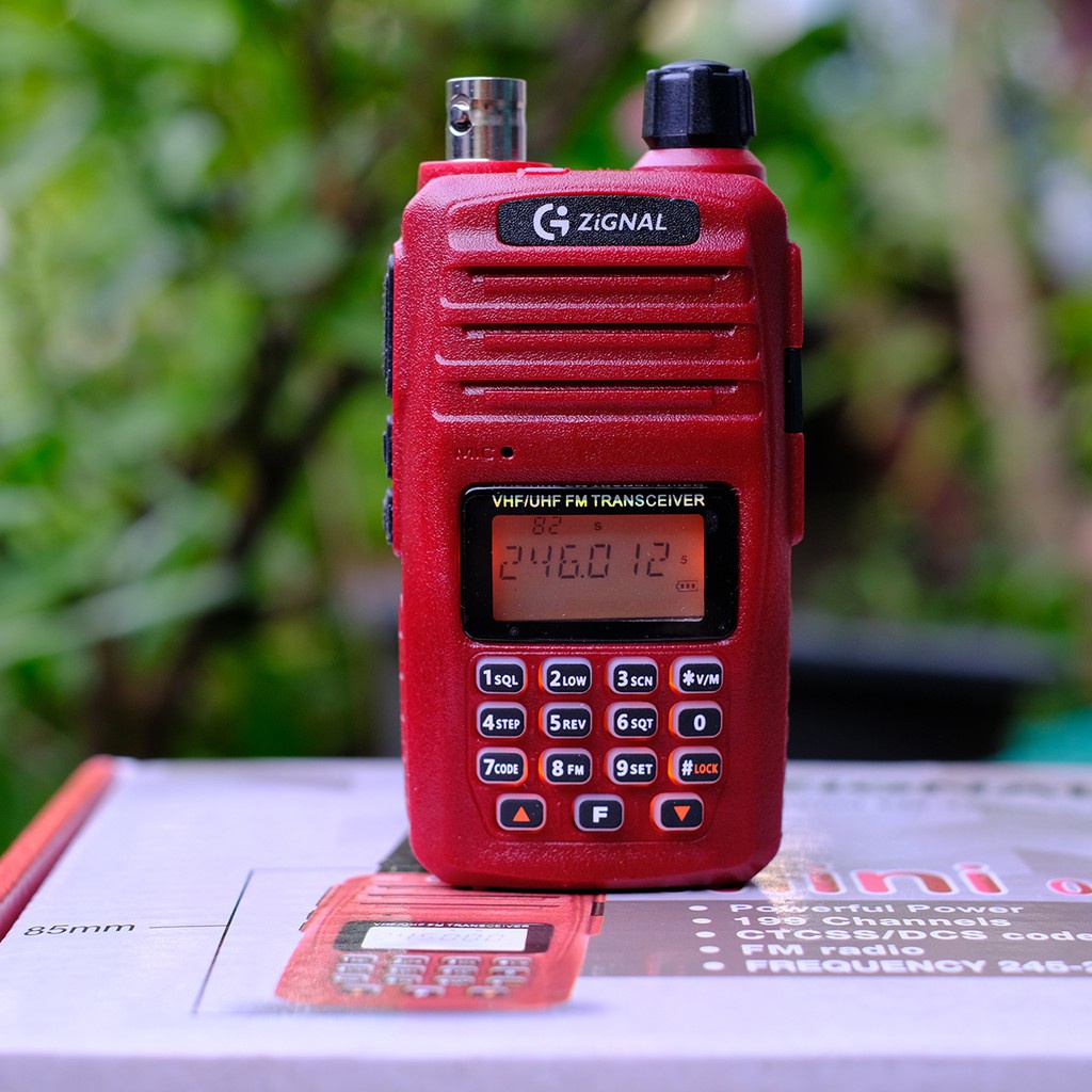 ZIGNAL Mimi ตัวเล็ก 245 MHz ตัวเล็กมาก มีประกัน มีทะเบียน ถูกกฏหมาย