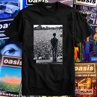 POPULAR QZเสื้อยืด พิมพ์ลายวงร็อคแมนเชสเตอร์ Liam Gallagher 1995 Distro สําหรับผู้ชาย 826338