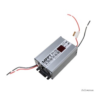 Fol MPPT แผงพลังงานแสงอาทิตย์ 10A Booster 13-45 Step Up 29-85V ปรับได้ 24V 36V 48V 60V 72V