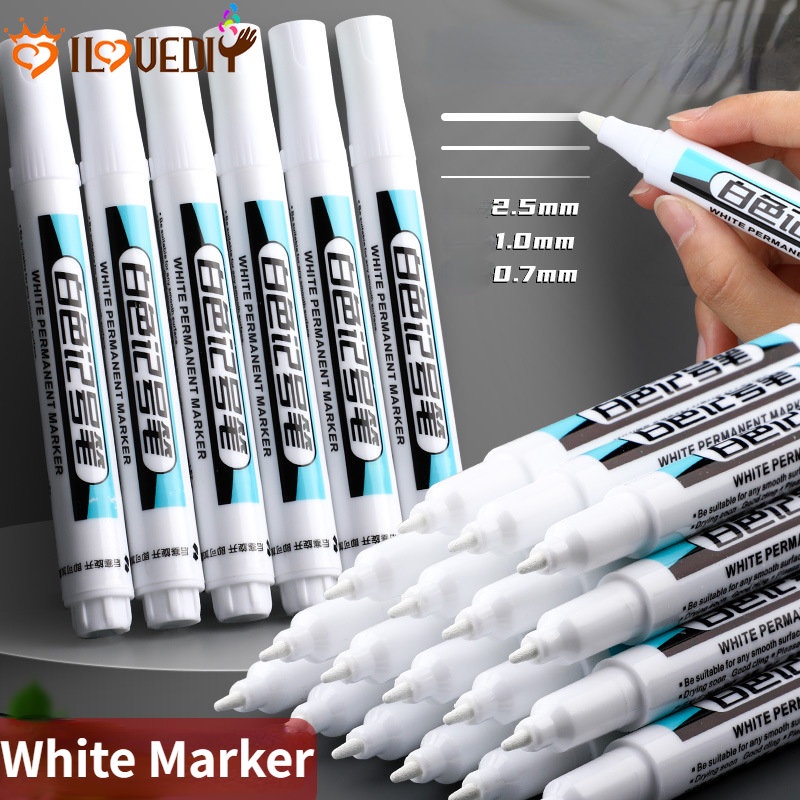 [ Featured ] ปากกามาร์กเกอร์ กันน้ํามัน แห้งเร็ว สําหรับนักเรียน สํานักงาน โรงเรียน วาดภาพ ระบายสี 1 ชิ้น