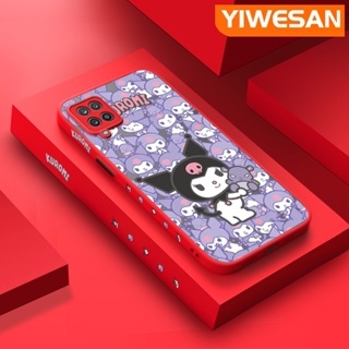 SANRIO เคสโทรศัพท์มือถือ ซิลิโคน ใส กันกระแทก ลายซานริโอ้ คุโรมิน่ารัก สําหรับ Samsung A12 4G A12 5G F12 M12 F23 5G F13 M13