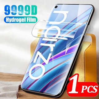 ฟิล์มไฮโดรเจลโค้ง แบบเต็มจอ สําหรับ Realme Narzo 50i 50A Prime 50 30 30A 20 20A X7 X2 X50 Pro XT V13 V15 V20 V23 V25 V30 5G 4G 2023