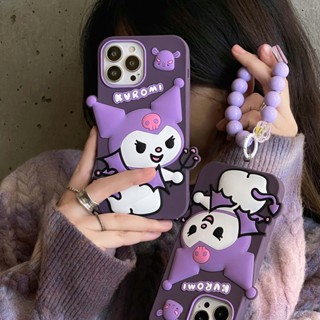 คุโรมิ สเตอริโอ เคสซิลิโคน iPhone เคสไอโฟน11 กันกระแทก เคส compatible for iPhone 14 13 12 11 Pro max 7พลัส 8พลัส iPhone case iPhone xr xsmax เคสไอโฟน13promax เคสiPhone14