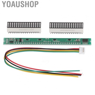 Yoaushop Music Level Indicator Module Integrated 16Segments For  Music Audio Spectrum♡