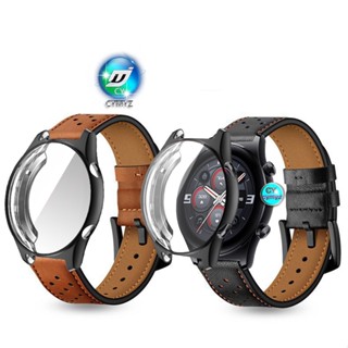 Honor Watch GS 3 GS3 สายนาฬิกาข้อมือหนัง สายรัดข้อมือกีฬา HONOR Watch GS 3i GS3i สาย HONOR Watch GS 3 GS3 GS3i GS 3i เคสป้องกัน