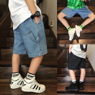 Boy Summer Summer Casual Casual Soft Soft Shorts Children กางเกงกางเกงขายาวเกาหลี