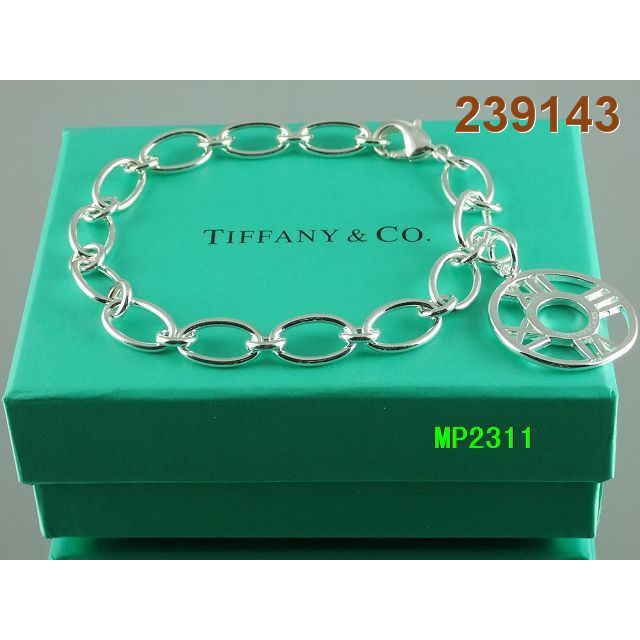 Tiffany&amp;co สร้อยข้อมือเงิน 925 หรูหรา เครื่องประดับแฟชั่น ของขวัญวันวาเลนไทน์ สําหรับผู้หญิง