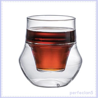 [Perfeclan5] แก้วกาแฟ แบบใส สองชั้น สําหรับปาร์ตี้ บาร์ ครัวเรือน