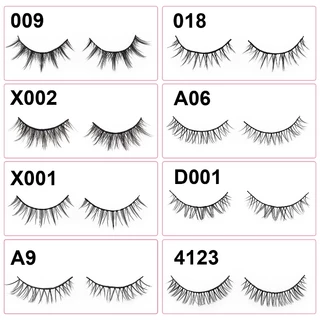 พร้อมส่ง ใหม่ ขนตาปลอม แบบนิ่ม ลายการ์ตูนอนิเมะ 5 คู่