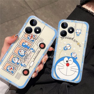 พร้อมส่ง ใหม่ เคสโทรศัพท์มือถือ ซิลิคอน TPU นิ่ม ใส กันกระแทก ลายการ์ตูนน่ารัก สําหรับ Realme C53 10T 5G 2023 RealmeC53