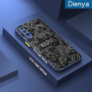 สําหรับ Huawei Nova 5T Honor 20 Pro เคสการ์ตูน ฝ้า ใส เคสขอบ สี่เหลี่ยม ซิลิโคน เคสโทรศัพท์ กันกระแทก เคสป้องกัน