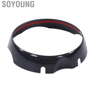 Soyoung Screen Frame Trim  Scratch  UV  Frame Covers Colorfast Carbon Fiber Style Lightweight for Car