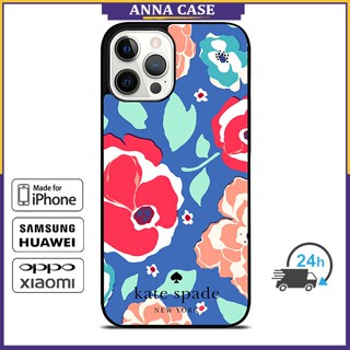 SAMSUNG เคสป้องกันโทรศัพท์มือถือ ลาย KateSpade Make A Splash 64 สําหรับ iPhone 14 Pro Max 13 Pro Max 12 Pro Max Note10 Plus S22 Ultra