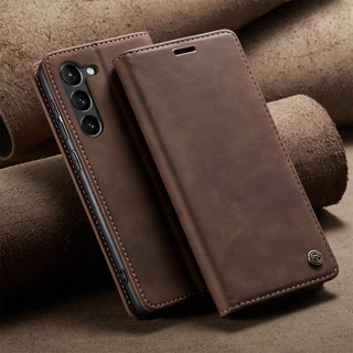 เคส Case for Samsung Galaxy A17 A27 A37 A57 A07 A06 A56 A36 A26 A16 A15 A25 A35 A55 A34 A54 A14 A13 A04 A04s A23 A53 A73 5G เคสฝาพับ เคสหนัง โทรศัพท์หนัง PU TPU นิ่ม ฝาพับแม่เหล็ก พร้อมช่องใส่บัตร สไตล์เรโทร Leather Flip Cover Magnetic Wallet C013