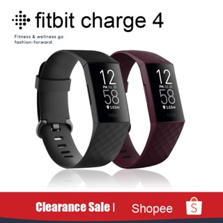 Original Fitbit Charger 4 สายนาฬิกาข้อมือสมาร์ทวอทช์ สําหรับผู้ชาย และผู้หญิง กันน้ํา สําหรับ Android และ ios