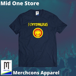 📦พร้อมส่ง Mod117/kaos BAND THE OFFSPRING ป้ายแท็ก MERCHCONS SIZE Outside/KAOS Music DISTRO T-shirt