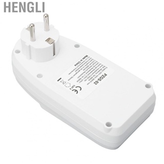 Hengli Electricity Usage   Power Meter Plug 3.6V 40mAh Rechargeable  GER Plug 230V Data Memory Function  for Routers for Printers