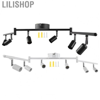 Lilishop Lighting Kit Rotatable Lamp Head 6 Way Ceiling Spotlight GU10 Base Socket