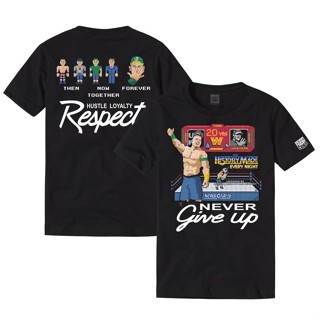 【ใหม่】[hot Wwe tshirt] เสื้อยืด พิมพ์ลาย John Cena 20 ปี สีดํา สําหรับผู้ชาย 2023