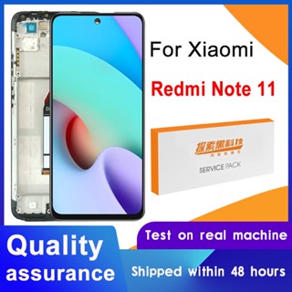 ของแท้ หน้าจอสัมผัส LCD สําหรับ Xiaomi Redmi Note 11 Redmi Note 11 4G Redmi Note 11 5G