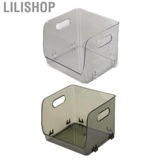 Lilishop Office Storage Holder  Storage Container Double Handles  for Bedroom