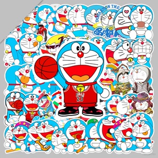 Mg ใหม่ สติกเกอร์ ลายกราฟฟิตี้ Doraemon กันน้ํา สําหรับติดตกแต่งกระเป๋าเดินทาง รถจักรยานยนต์ รถเข็น กีตาร์ โน้ตบุ๊ก 52 ชิ้น ต่อชุด