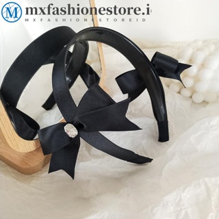 Mxfashione ที่คาดผม ผ้ากํามะหยี่ถัก กันลื่น สําหรับเด็กผู้หญิง