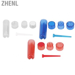 Zhenl Spice Grinder  Transparent Herb Grinder Portable Washable Cone Loader Mini  for Grinding