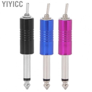 Yiyicc Tattoo Foot Switch Aluminum Alloy Portable Tattoo Foot Pedal Plug For T