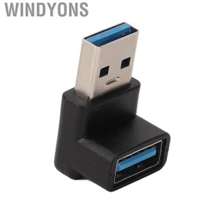 Windyons 90 Degree OTG Adapter 10Gbps USB Male To USB Female Adapter For Phones