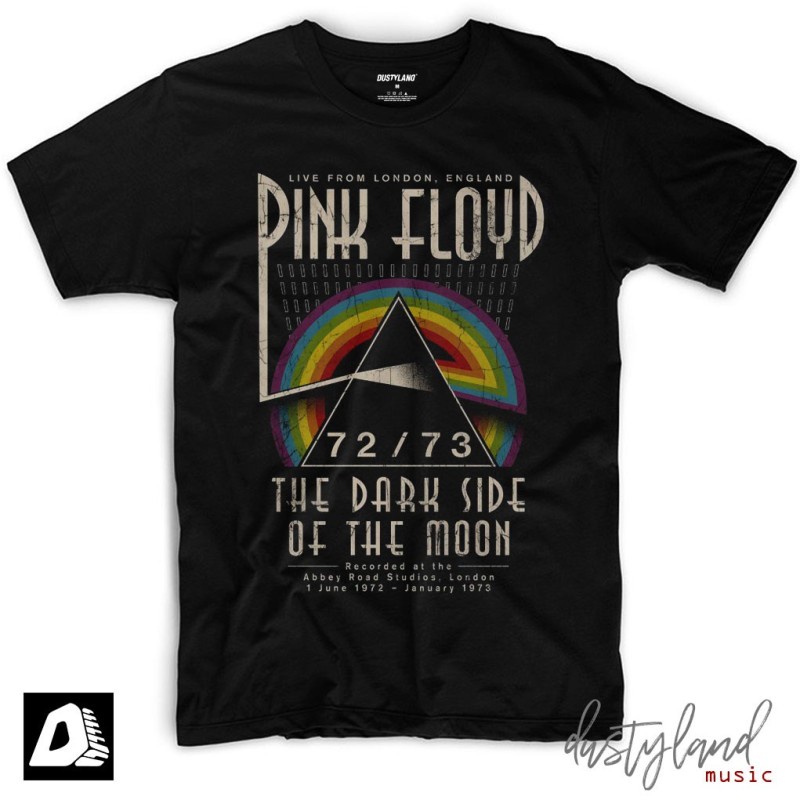 เสื้อยืด Band Pink Floyd - London Unisex Adult The Best Ever Round Neck Plain Cotton T-Shirt High Qu