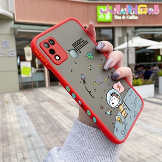 เคสโทรศัพท์มือถือ ซิลิโคนนิ่ม ใส กันกระแทก ลายการ์ตูนสนูปปี้อวกาศ สําหรับ Infinix Hot 10 Play Hot 11 Play X688C