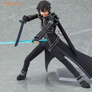 Magicalhour^^ โมเดลฟิกเกอร์ PVC อนิเมะ SAO Art Online Asuna Yuuki Kirito Figma ของเล่นสําหรับเด็ก