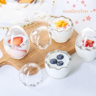 Malcolm ถ้วยพุดดิ้ง ทีรามิสุ นม มินิ ครัว DIY แก้ว จานขนม