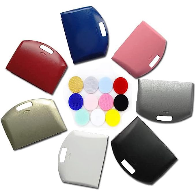 แบตเตอรี่ฝาครอบประตูสําหรับ PSP 1000,Thumb Grip จอยสติ๊กเปลี่ยนหมวกสําหรับ Sony PSP 1000 PSP1000