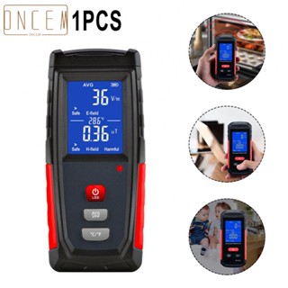 【ONCEMOREAGAIN】Rechargeable Handheld-Portable Electromagnetic Field Radiation Detector Tester