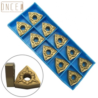 【ONCEMOREAGAIN】Carbide Inserts Good Rigidity Strong Impact Resistance WNMG080408-TM LF9011