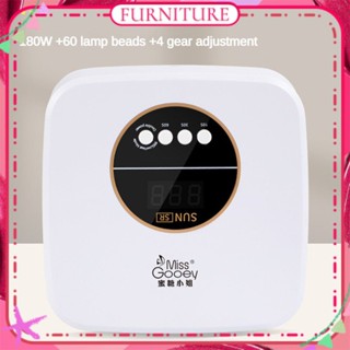 ♕ Miss Gooey 180w Nail Art Drying Lamp 5 Seconds Quick-drying 60 Lamp Beads Phototherapy Gel Nail Dryer Not Black Fingernail Lamp Manicure Tool For Nail Shop FURNITURE