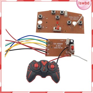 [lswbd] แผงวงจร PCB และบอร์ดรับสัญญาณ พร้อมรีโมตคอนโทรล RC ระบบวิทยุ 7CH แบบเปลี่ยน สําหรับเรือ รถบรรทุก เรือ