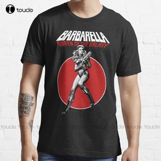 เสื้อยืด พิมพ์ลาย Barbarella Queen Of The Galaxy ขนาดใหญ่ เลือกลายได้ สําหรับผู้ชาย และผู้หญิง