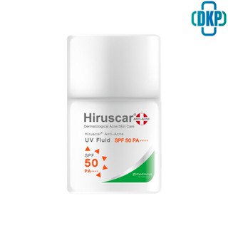 Hiruscar Anti Acne UV Fluid SPF 50 PA ++++ 25 ml. ฮีรูสการ์ แอนตี้ แอคเน่ ครีมกันแดด 25 มล.exp.07/25 [DKP]