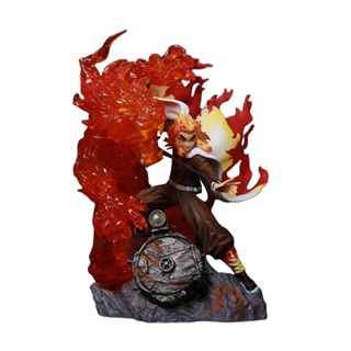 Spot monster killer action character Renguo Library Kyoujurou flame breathing FIMA PVC 39cm super large animation model collection decorative toys