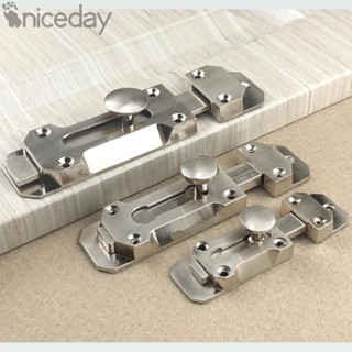 #NICEDAY-Zinc Alloy Door Shed Lock Bolt Catch Latch Slide Fit Bathroom Toilet Bedroom 1pc