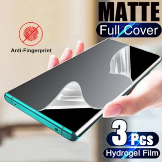ฟิล์มไฮโดรเจลนิ่ม เนื้อแมตต์ 9999D สําหรับ Pop 5 LTE 5 Pro 5S Spark 5 7 Pro 6 Camon 16 Tecno Camon 12 15 Air 20 Pro 18 Premier 18i i4 17 16S Pop 5X 3 ชิ้น